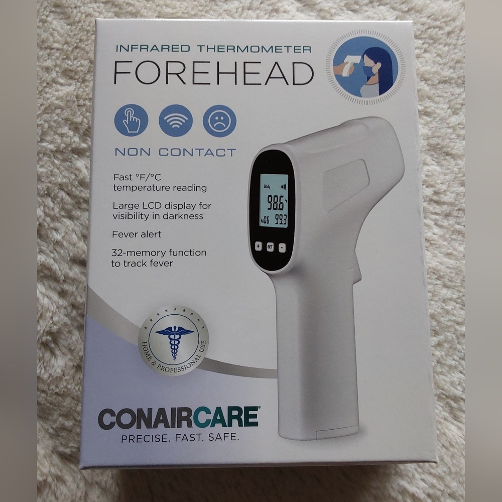 🌺 NIB ConairCare Infrared Forehead Thermometer